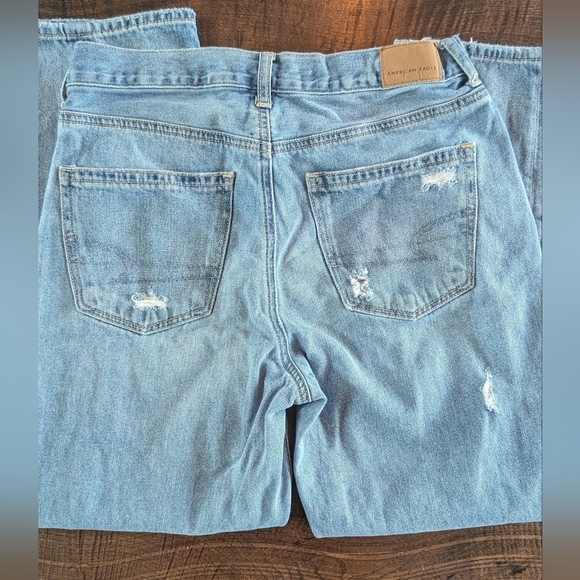 American Eagle Outfitters Blue Distressed Jeans - Picture 12 of 12